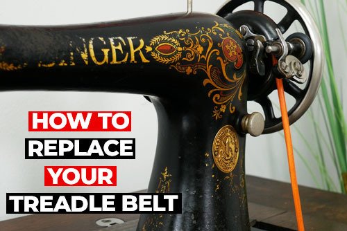 how to replace treadle belt