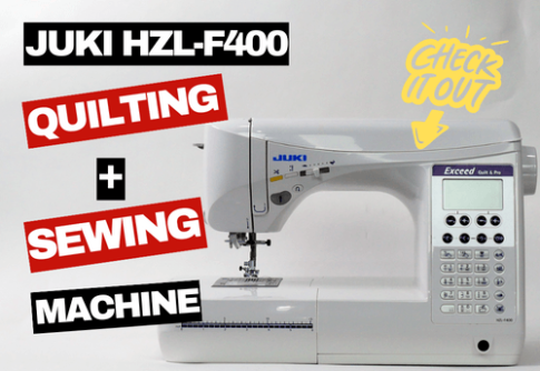 JUKI HZL-F400 SEWING AND QUILTING MACHINE UNBOXING