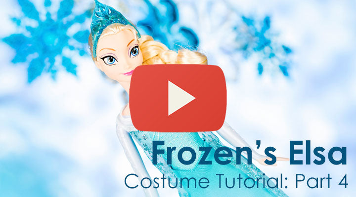 Elsa Costume Tutorial: Part 4
