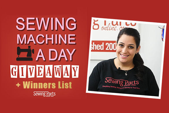 Do You Want A Free Sewing Machine? Enter Our Giveaway and See Past Winners!