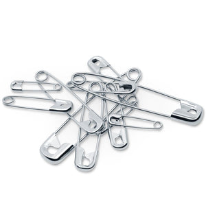 100pk Assorted Safety Pins (Sizes 0-3), Dritz image # 88032
