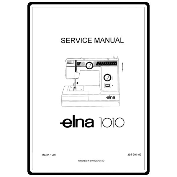 Service Manual, Elna 1010 image # 3825