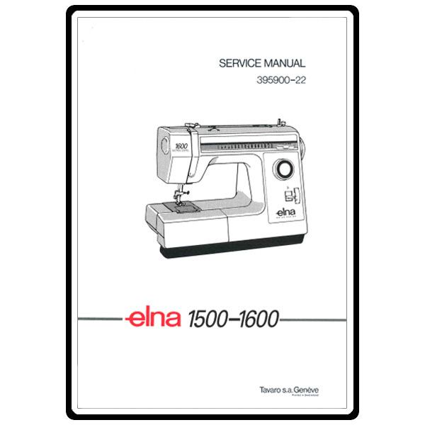 Service Manual, Elna 1500 image # 3826