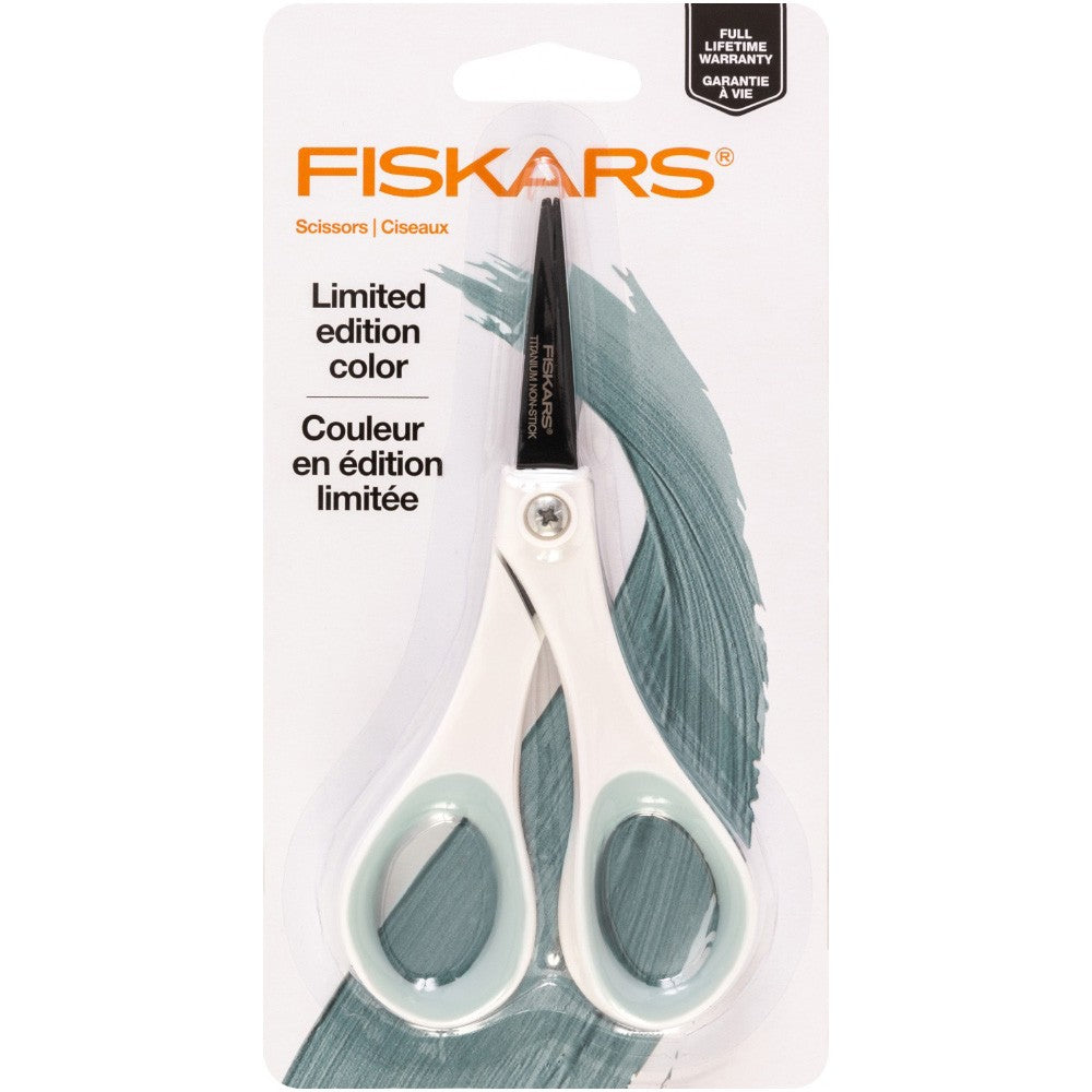 Fiskars 5" Non-stick Softgrip Detail Scissors image # 98384