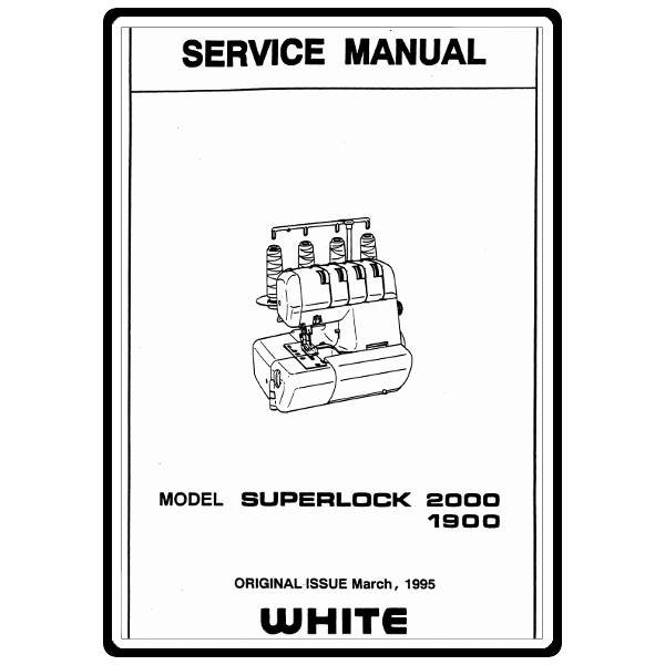 Service Manual, White 1900 image # 22294