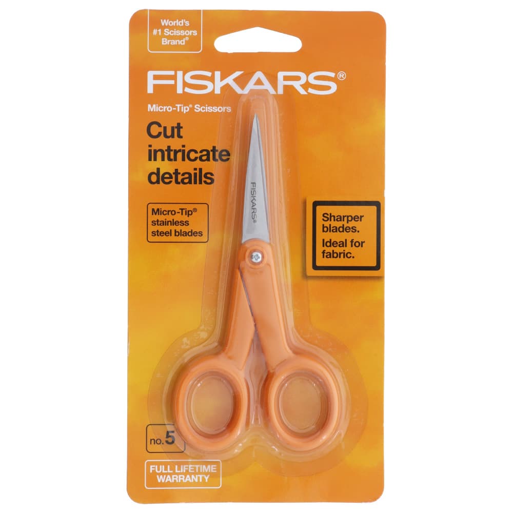 Fiskars 5" Micro-Tip Scissors image # 93235