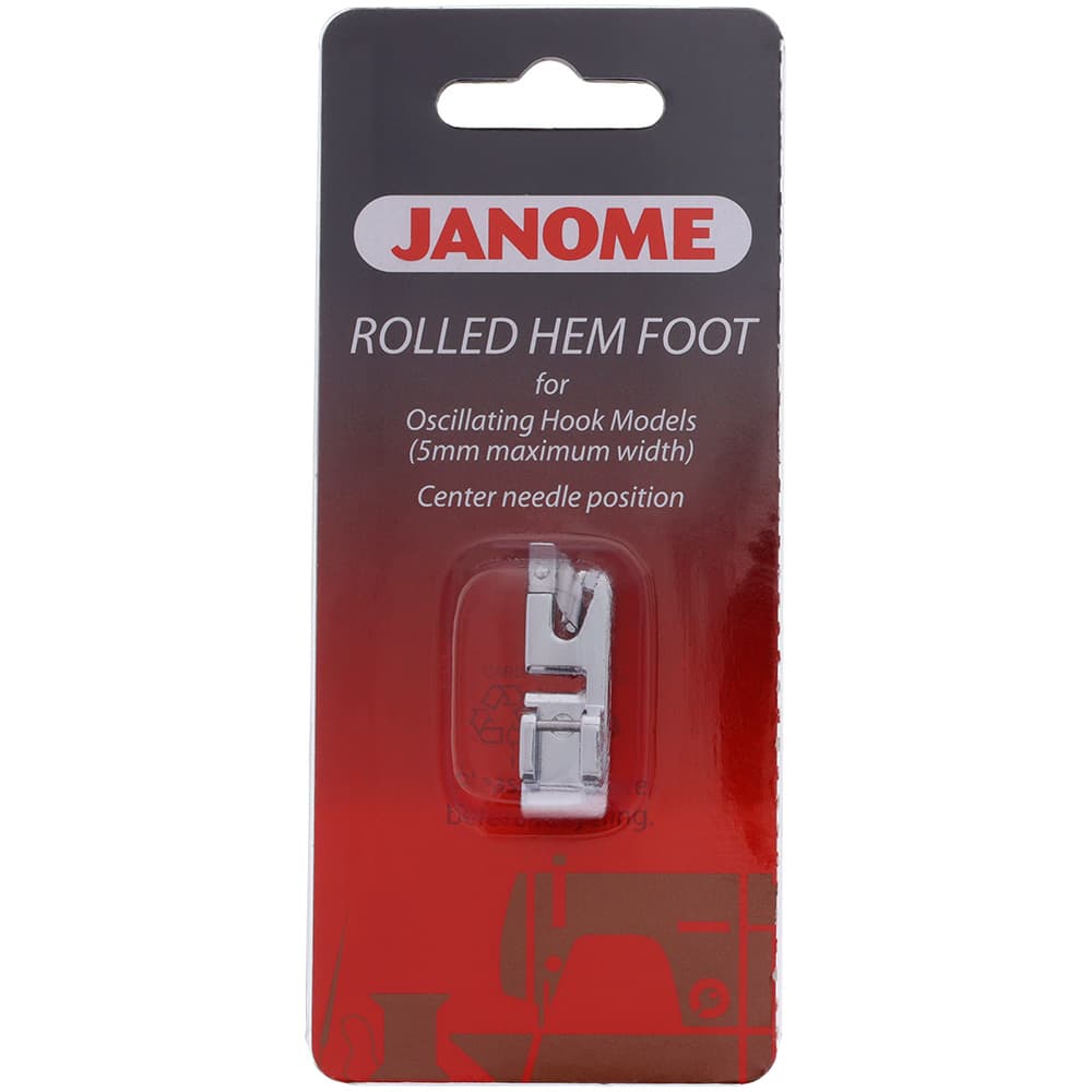 Rolled Hem Foot, Low Shank (5mm),  Janome #200128001 image # 93730
