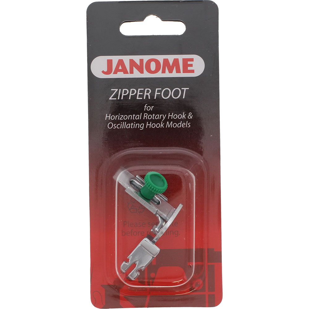 Zipper Foot, Low Shank, Janome #200342003 image # 64545