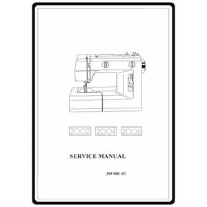 Service Manual, Elna 2004 image # 3829