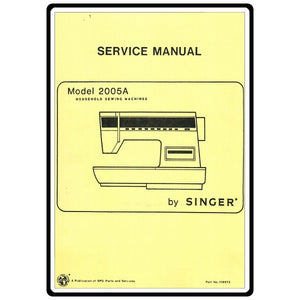 Service Manual, Singer 2005(A) image # 4446