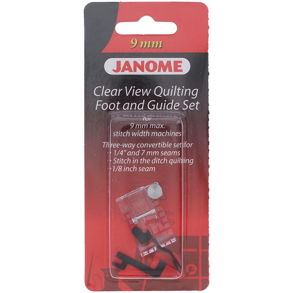 Clear View Quilting Foot and Guide Set, Janome #202089005 image # 78356