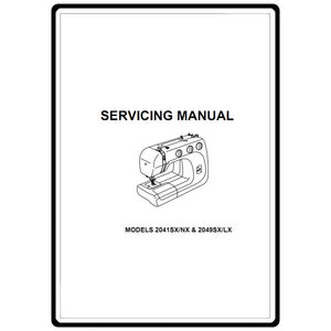 Service Manual, Janome 2049SX/LX image # 4457