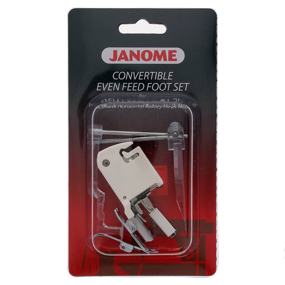 Low Shank Convertible Even Feed Foot Set, Janome #214517004 image # 70922
