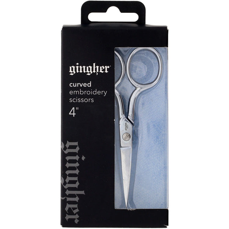 Gingher 4" Curved Embroidery Scissors image # 100473