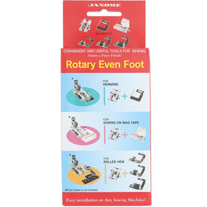 Rotary Even Foot Set, Janome #3237777 image # 78570