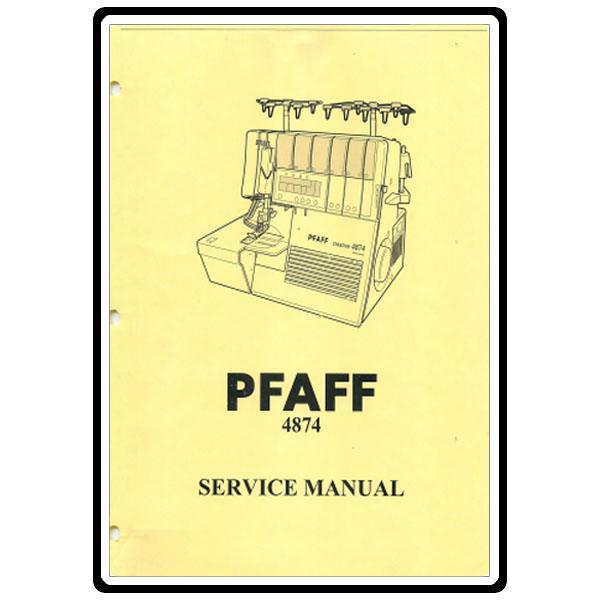 Service Manual, Pfaff 4874 image # 4948