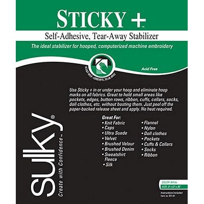 Sulky Sticky Plus Stabilizer, 1yd x 21-1/2" image # 29720