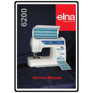 Service Manual, Elna 6200 image # 3887