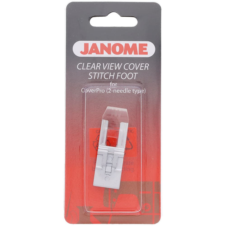 Clear View Cover Stitch Foot, Janome #795821103 image # 98765