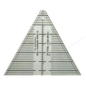 8" ClearView Triangle Ruler image # 5405