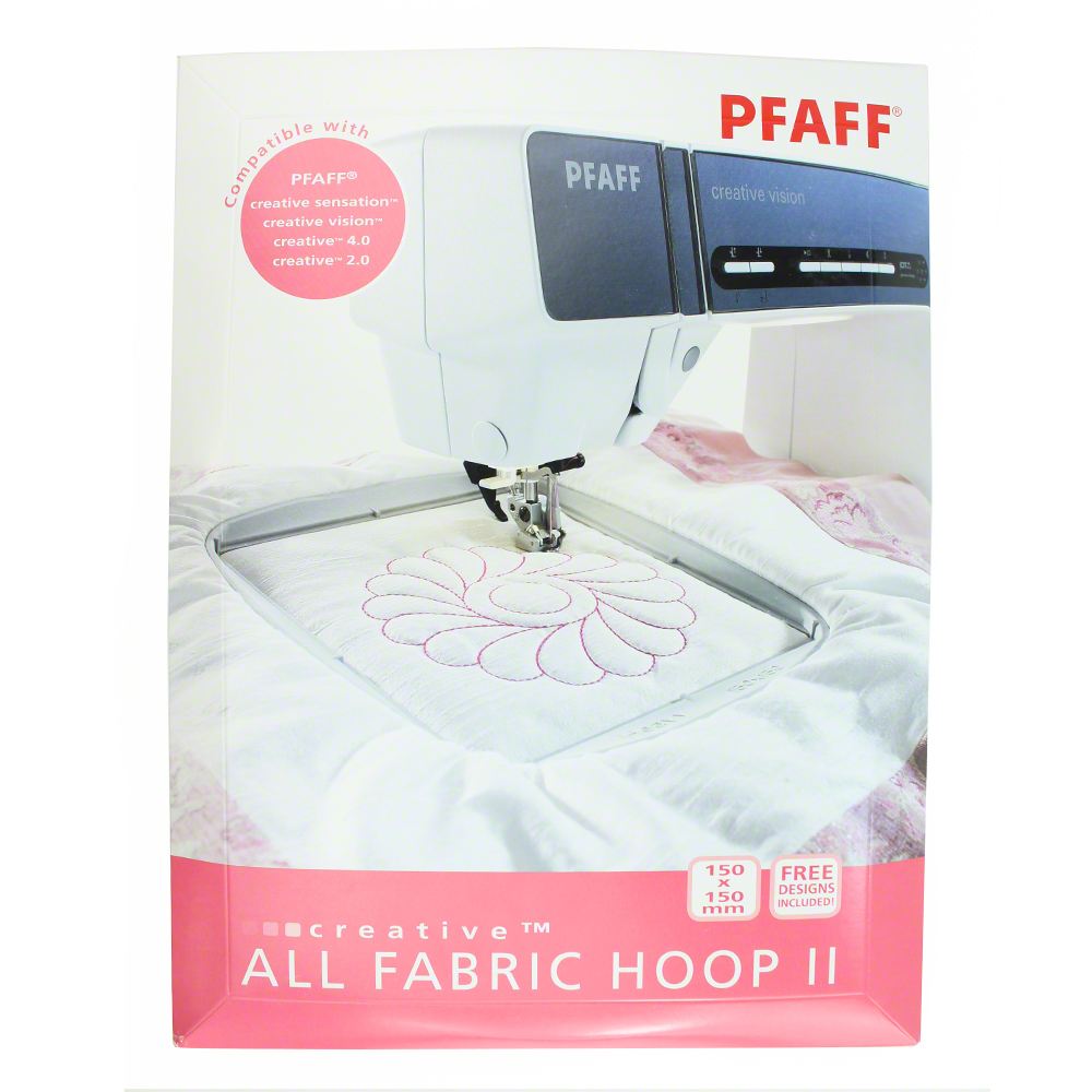 All Fabric Hoop II 5.9"x5.9", Pfaff #820889-096 image # 18669