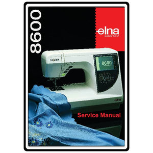 Service Manual, Elna 8600 image # 3896