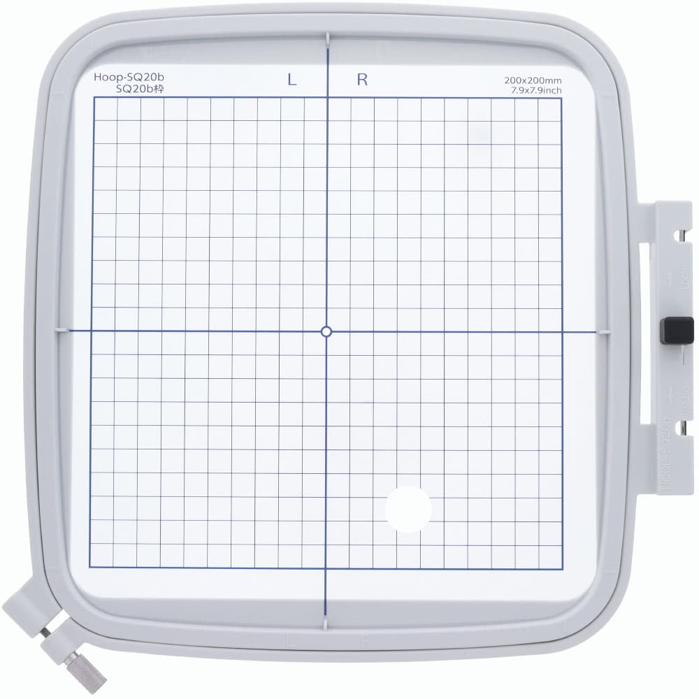 Embroidery Hoop SQ20B 7.9" X 7.9", Janome #864412001 image # 105644