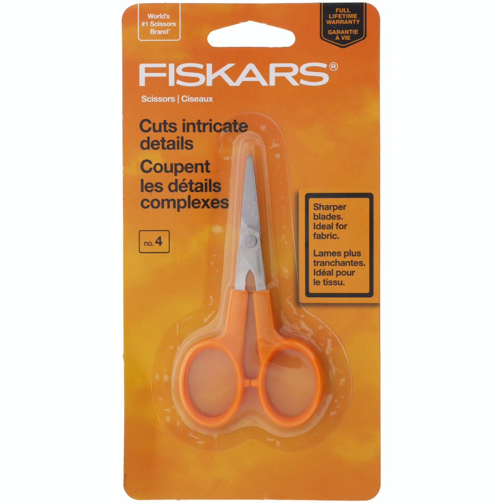 Fiskars 4" Detail Scissors image # 104680