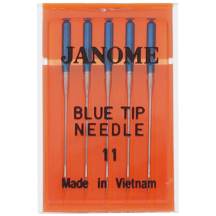 Blue Tip Needles, Size 11, 5pk, Janome #990311000 image # 78754