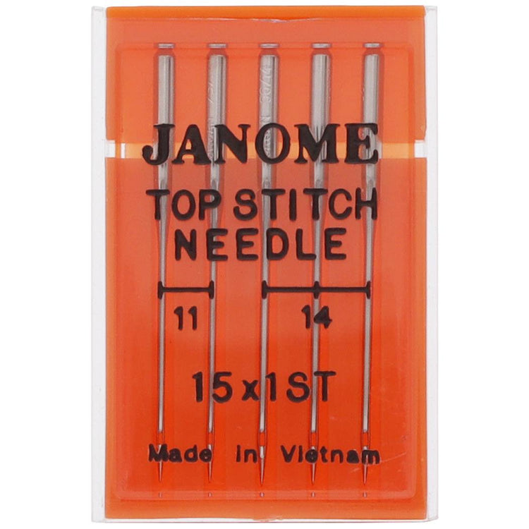 Top Stitch Needle 15x1 (5pk), Janome #9905 image # 78778