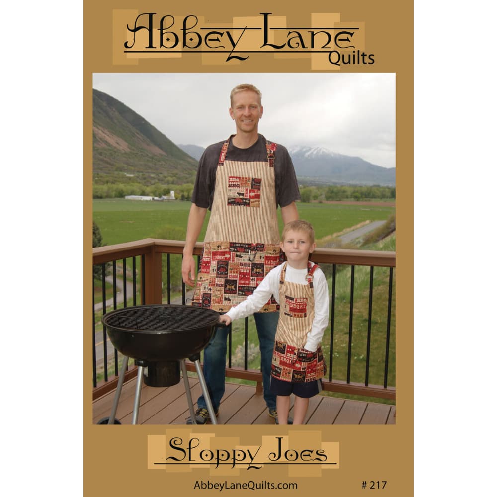 Sloppy Joes Apron Pattern, Abbey Lane Quilts image # 99896