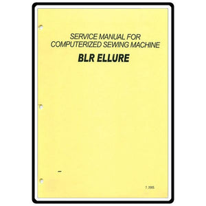Service Manual, Babylock BLR Ellure image # 22228