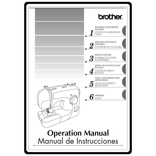 Instruction Manual, Brother VX-3500 image # 2245