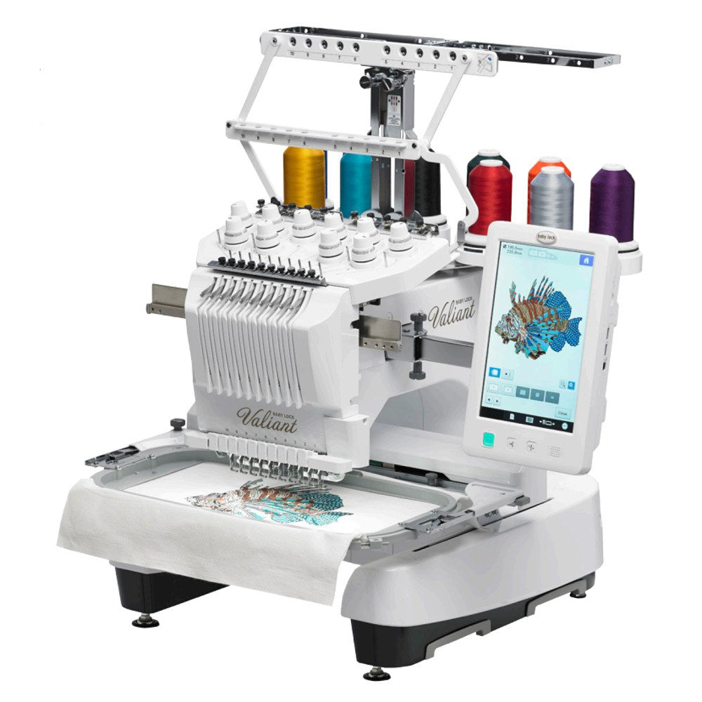 Babylock BMV10 Valiant (BMV10-ENT) Embroidery Machine and Table image # 31143