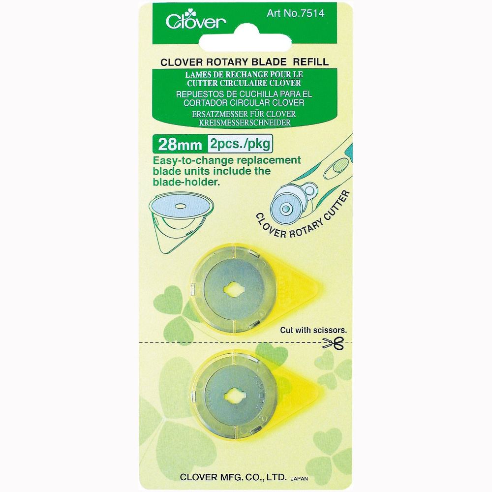 28mm Rotary Blades (2pk), Clover image # 86449