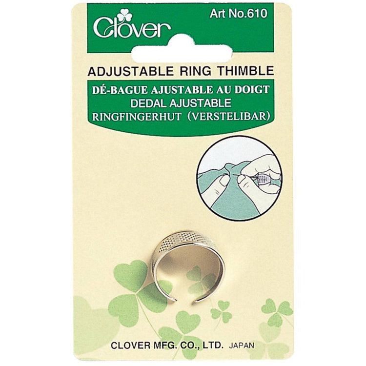 Adjustable Ring Thimble, Clover #CN-610 image # 86617