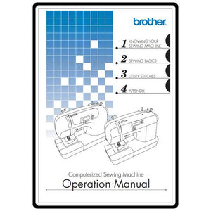 Service Manual, Brother CS100T image # 5925