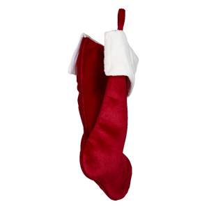 Embroider Buddy Red Plush Christmas Stocking image # 27220