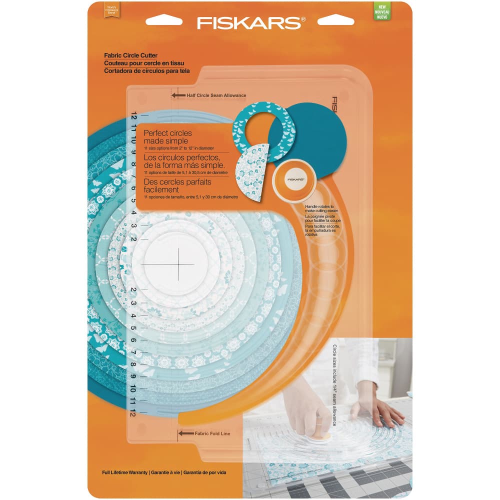 Fiskars Fabric Circle Cutter image # 93642