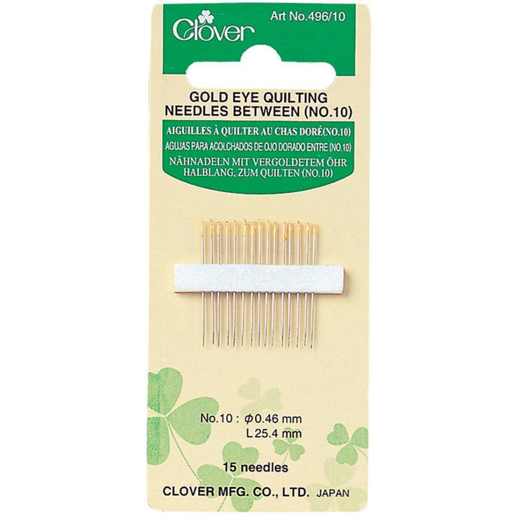 Gold Eye Quilting Needles (No.10) (15pk) image # 88010