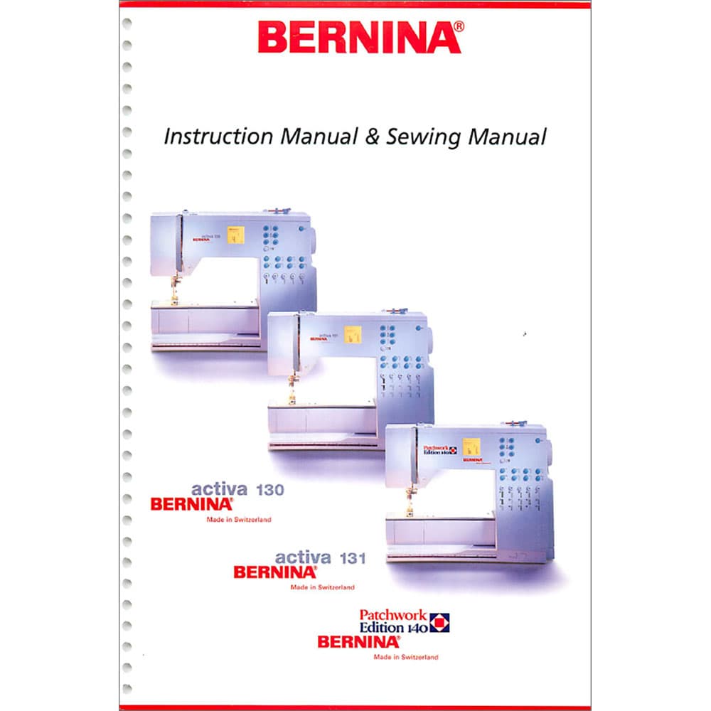 Instruction Manual, Bernina Activa 131 image # 114791