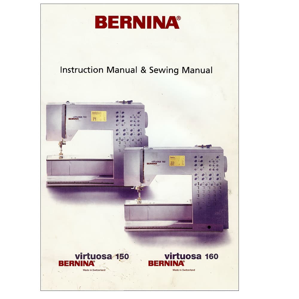 Bernina Virtuosa 160 Instruction Manual image # 115090