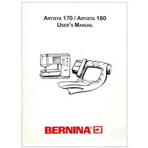 Bernina Artista 170 Instruction Manual and Workbook image # 114781