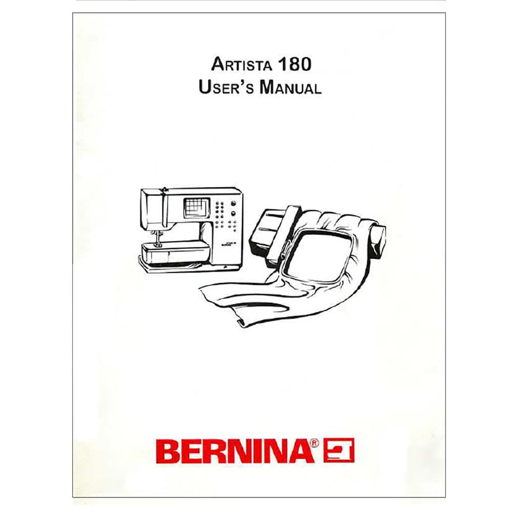 Bernina Artista 180 Instruction Manual image # 114801