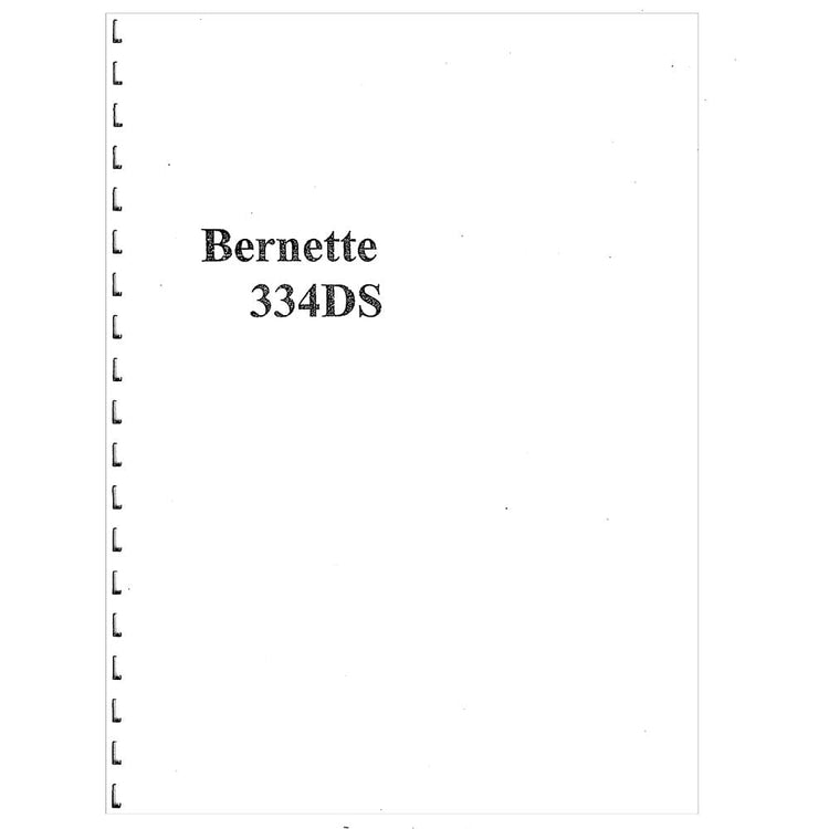 Bernette 334DS Instruction Manual image # 115238