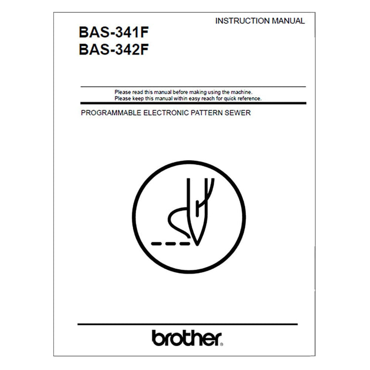 Brother BAS-342F Instruction Manual image # 116647