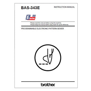 Brother BAS-343E Instruction Manual image # 116714
