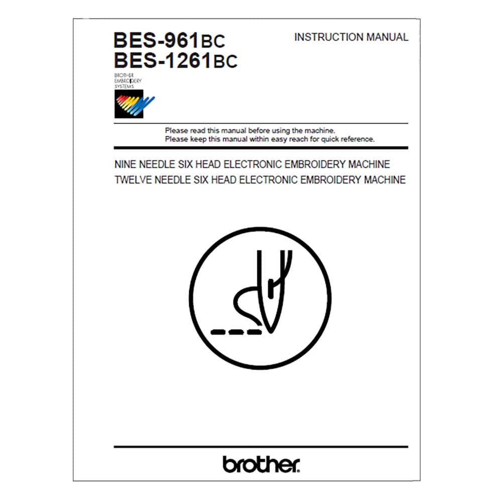 Brother BES-1261BC Instruction Manual image # 116865