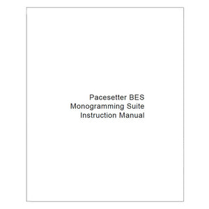 Brother BES Monogramming Suite Instruction Manual image # 117028