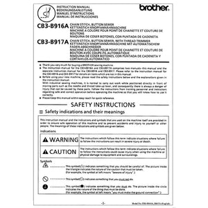 Brother BM-916A Instruction Manual image # 117033